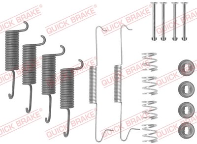 Quick Brake Zubehörsatz, Bremsbacken [Hersteller-Nr. 105-0532] für VW von QUICK BRAKE