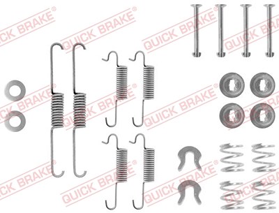 Quick Brake Zubehörsatz, Bremsbacken [Hersteller-Nr. 105-0533] für VW von QUICK BRAKE