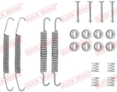 Quick Brake Zubehörsatz, Bremsbacken [Hersteller-Nr. 105-0548] für Autobianchi, Fiat, Lancia, Seat, Zastava von QUICK BRAKE