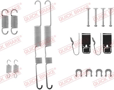 Quick Brake Zubehörsatz, Bremsbacken [Hersteller-Nr. 105-0582] für Toyota von QUICK BRAKE