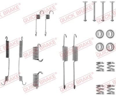 Quick Brake Zubehörsatz, Bremsbacken [Hersteller-Nr. 105-0599] für Ford von QUICK BRAKE