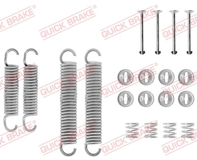 Quick Brake Zubehörsatz, Bremsbacken [Hersteller-Nr. 105-0601] für Fiat, Lada von QUICK BRAKE