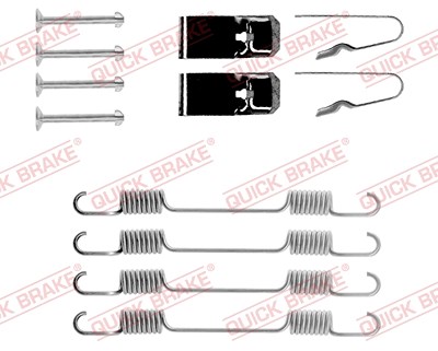 Quick Brake Zubehörsatz, Bremsbacken [Hersteller-Nr. 105-0602] für Daihatsu von QUICK BRAKE