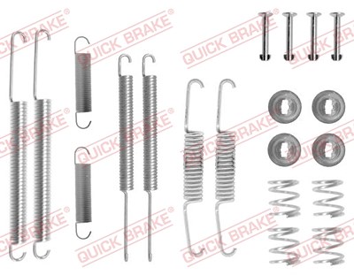 Quick Brake Zubehörsatz, Bremsbacken [Hersteller-Nr. 105-0609] für Audi von QUICK BRAKE