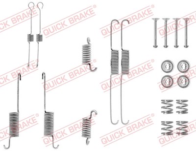 Quick Brake Zubehörsatz, Bremsbacken [Hersteller-Nr. 105-0615] für Ford von QUICK BRAKE