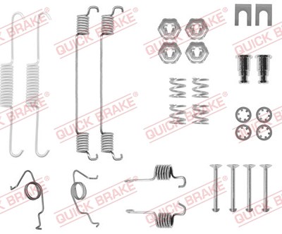 Quick Brake Zubehörsatz, Bremsbacken [Hersteller-Nr. 105-0626] für Ford von QUICK BRAKE