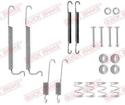 Quick Brake Zubehörsatz, Bremsbacken [Hersteller-Nr. 105-0628] für Opel, Vauxhall von QUICK BRAKE