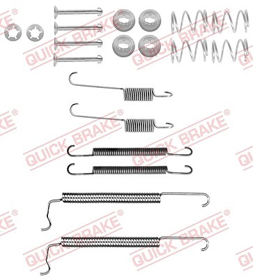 Quick Brake Zubehörsatz, Bremsbacken [Hersteller-Nr. 105-0628] für Opel, Vauxhall von QUICK BRAKE