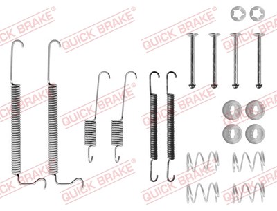 Quick Brake Zubehörsatz, Bremsbacken [Hersteller-Nr. 105-0629] für Opel von QUICK BRAKE