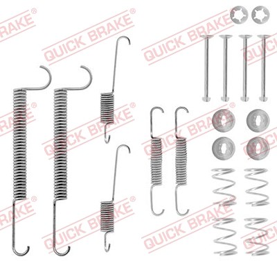 Quick Brake Zubehörsatz, Bremsbacken [Hersteller-Nr. 105-0630] für Opel von QUICK BRAKE