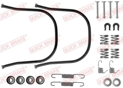 Quick Brake Zubehörsatz, Bremsbacken [Hersteller-Nr. 105-0634] für Nissan von QUICK BRAKE