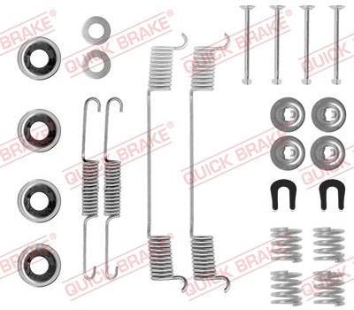 Quick Brake Zubehörsatz, Bremsbacken [Hersteller-Nr. 105-0635] für Hyundai, Nissan von QUICK BRAKE