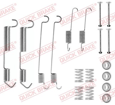 Quick Brake Zubehörsatz, Bremsbacken [Hersteller-Nr. 105-0646] für Suzuki, BMW von QUICK BRAKE