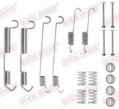 Quick Brake Zubehörsatz, Bremsbacken [Hersteller-Nr. 105-0646] für BMW, Suzuki von QUICK BRAKE