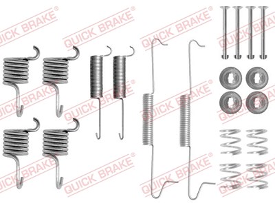 Quick Brake Zubehörsatz, Bremsbacken [Hersteller-Nr. 105-0649] für VW von QUICK BRAKE