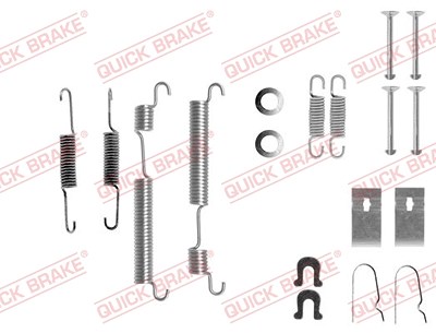 Quick Brake Zubehörsatz, Bremsbacken [Hersteller-Nr. 105-0653] für Honda, Rover von QUICK BRAKE