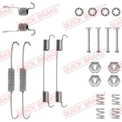 Quick Brake Zubehörsatz, Bremsbacken [Hersteller-Nr. 105-0674] für Ford von QUICK BRAKE