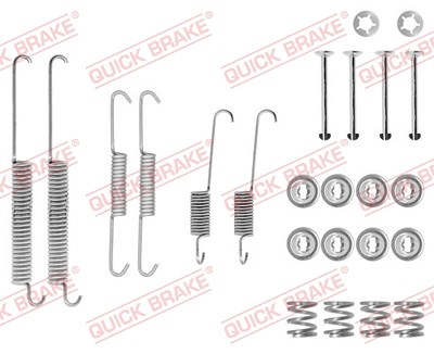 Quick Brake Zubehörsatz, Bremsbacken [Hersteller-Nr. 105-0678] für Dacia, Citroën, Renault, Volvo von QUICK BRAKE