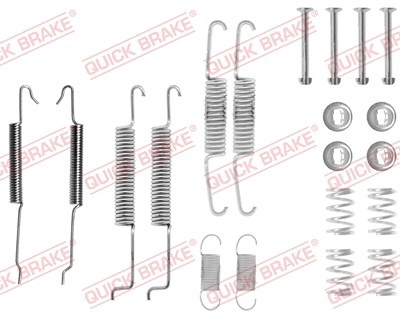 Quick Brake Zubehörsatz, Bremsbacken [Hersteller-Nr. 105-0680] für Audi, Seat, VW, Skoda von QUICK BRAKE