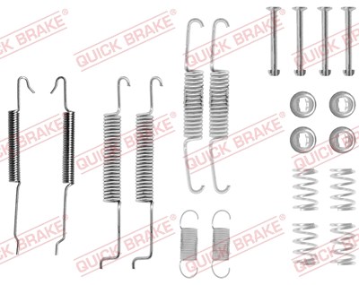 Quick Brake Zubehörsatz, Bremsbacken [Hersteller-Nr. 105-0680] für Audi, Seat, Skoda, VW von QUICK BRAKE