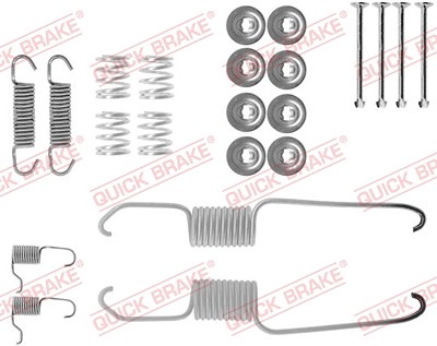 Quick Brake Zubehörsatz, Bremsbacken [Hersteller-Nr. 105-0685] für Toyota von QUICK BRAKE