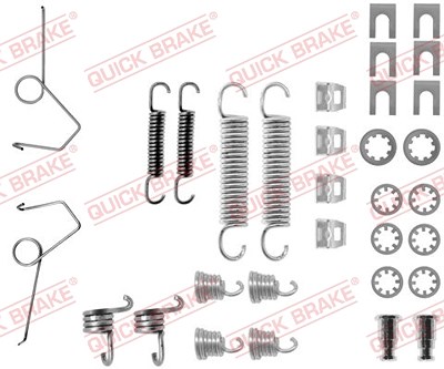 Quick Brake Zubehörsatz, Bremsbacken [Hersteller-Nr. 105-0686] für Opel, Renault von QUICK BRAKE