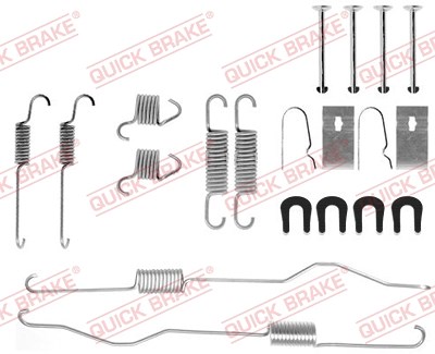 Quick Brake Zubehörsatz, Bremsbacken [Hersteller-Nr. 105-0694] für Daihatsu von QUICK BRAKE