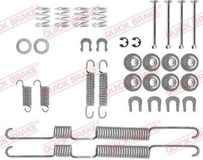 Quick Brake Zubehörsatz, Bremsbacken [Hersteller-Nr. 105-0698] für VW, Toyota von QUICK BRAKE