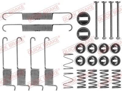 Quick Brake Zubehörsatz, Bremsbacken [Hersteller-Nr. 105-0715] für Mercedes-Benz von QUICK BRAKE