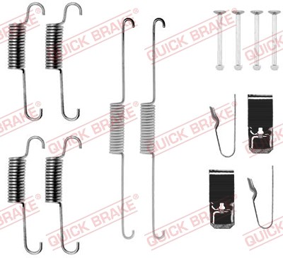 Quick Brake Zubehörsatz, Bremsbacken [Hersteller-Nr. 105-0723] für Suzuki von QUICK BRAKE