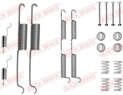 Quick Brake Zubehörsatz, Bremsbacken [Hersteller-Nr. 105-0727] für Mercedes-Benz von QUICK BRAKE