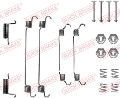 Quick Brake Zubehörsatz, Bremsbacken [Hersteller-Nr. 105-0737] für Nissan von QUICK BRAKE