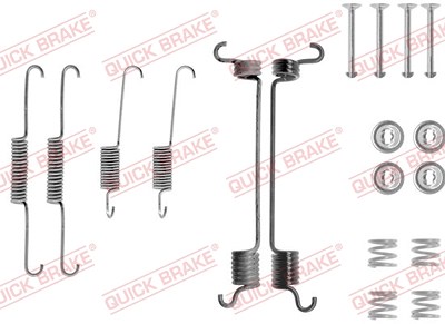 Quick Brake Zubehörsatz, Bremsbacken [Hersteller-Nr. 105-0741] für Nissan von QUICK BRAKE
