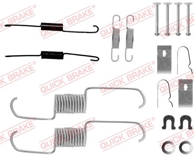 Quick Brake Zubehörsatz, Bremsbacken [Hersteller-Nr. 105-0743] für Honda, Suzuki von QUICK BRAKE