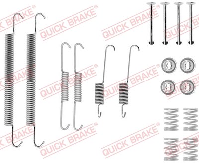 Quick Brake Zubehörsatz, Bremsbacken [Hersteller-Nr. 105-0757] für Citroën, Peugeot, Renault von QUICK BRAKE