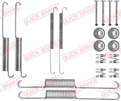 Quick Brake Zubehörsatz, Bremsbacken [Hersteller-Nr. 105-0758] für Isuzu, Opel von QUICK BRAKE