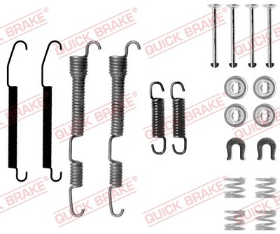 Quick Brake Zubehörsatz, Bremsbacken [Hersteller-Nr. 105-0761] für Mitsubishi von QUICK BRAKE