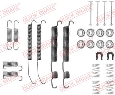 Quick Brake Zubehörsatz, Bremsbacken [Hersteller-Nr. 105-0762] für Mitsubishi von QUICK BRAKE