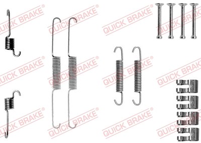 Quick Brake Zubehörsatz, Bremsbacken [Hersteller-Nr. 105-0763] für Fiat von QUICK BRAKE