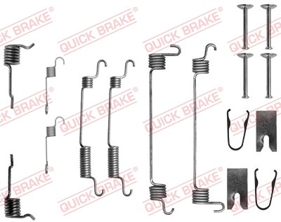 Quick Brake Zubehörsatz, Bremsbacken [Hersteller-Nr. 105-0764] für Honda, Rover von QUICK BRAKE