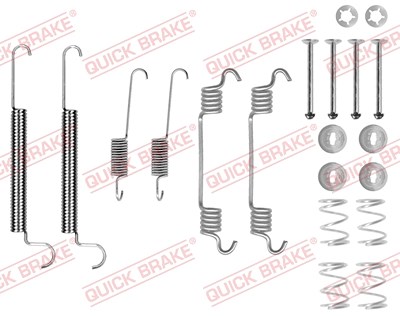 Quick Brake Zubehörsatz, Bremsbacken [Hersteller-Nr. 105-0766] für Chevrolet, Opel von QUICK BRAKE