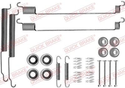 Quick Brake Zubehörsatz, Bremsbacken [Hersteller-Nr. 105-0768] für Nissan von QUICK BRAKE