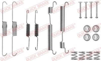 Quick Brake Zubehörsatz, Bremsbacken [Hersteller-Nr. 105-0770] für Hyundai von QUICK BRAKE