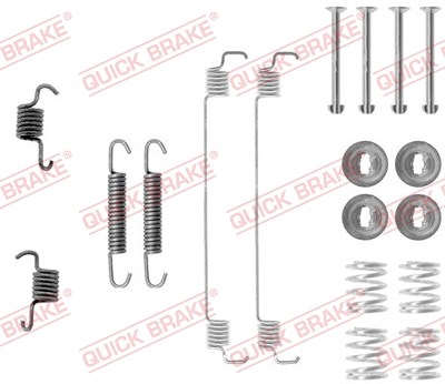 Quick Brake Zubehörsatz, Bremsbacken [Hersteller-Nr. 105-0777] für Nissan, Renault von QUICK BRAKE