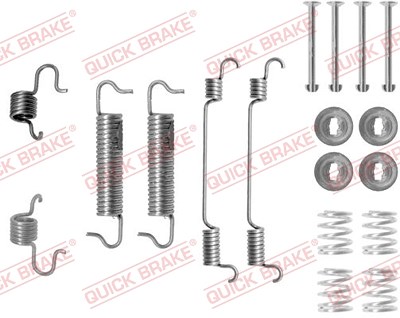 Quick Brake Zubehörsatz, Bremsbacken [Hersteller-Nr. 105-0780] für Opel, Renault, Vauxhall von QUICK BRAKE