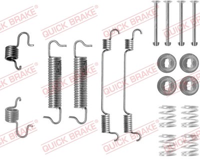 Quick Brake Zubehörsatz, Bremsbacken [Hersteller-Nr. 105-0780] für Opel, Renault von QUICK BRAKE