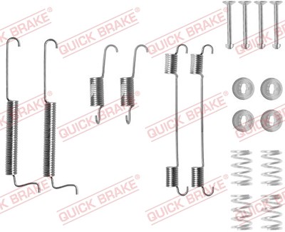 Quick Brake Zubehörsatz, Bremsbacken [Hersteller-Nr. 105-0795] für Gm Korea, Chevrolet von QUICK BRAKE