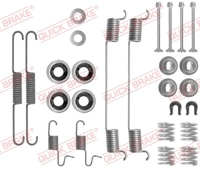 Quick Brake Zubehörsatz, Bremsbacken [Hersteller-Nr. 105-0818] für Nissan von QUICK BRAKE