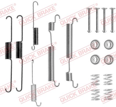 Quick Brake Zubehörsatz, Bremsbacken [Hersteller-Nr. 105-0824] für Hyundai von QUICK BRAKE