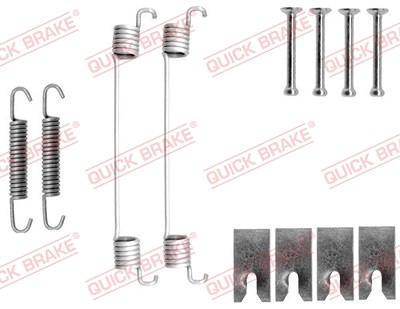 Quick Brake Zubehörsatz, Bremsbacken [Hersteller-Nr. 105-0827] für Nissan, Toyota von QUICK BRAKE